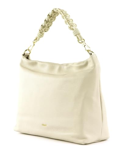 Sac hobo ABRO Dalia en cuir beige : rangez vos essentiels avec style