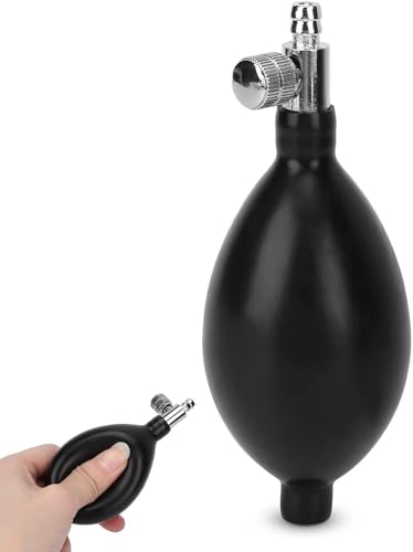 LIZEALUCKY Blutdruck-Birne-Pumpe, Ersatz, Manuelle Inflation, Blutdruck-Latex-Birne Mit Luftablassventil, Inflations-Blutdruckmessgerät, Blutdruck-Zubehör, Blutdruck-Birne-Ersatz