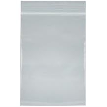Dazzling Displays 100-Pack 2 Mil Transparent Small Plastic Clear Resealable Poly Bags 3 x 6 Inch - Perfect for storing miscellaneous tiny items like beads, jewelry, and other small parts.