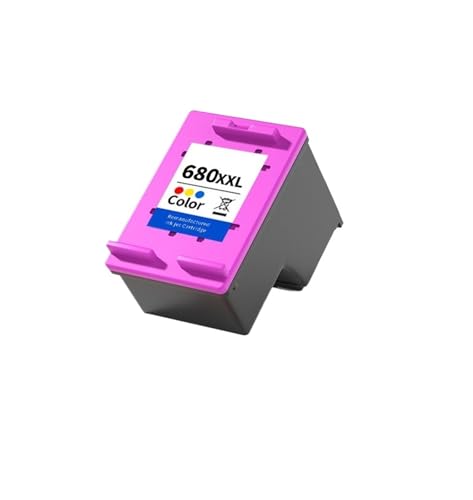 Cartouches d'encre 3778 grande capacité 680XXL pour imprimante couleur