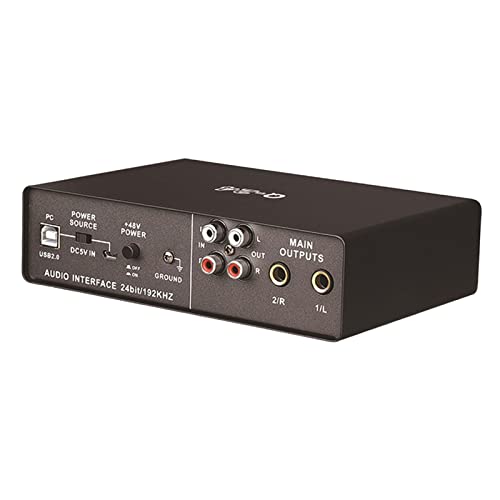Vaveren Interface de áudio USB 2.0 com placa de de Interface de áudio para tablet