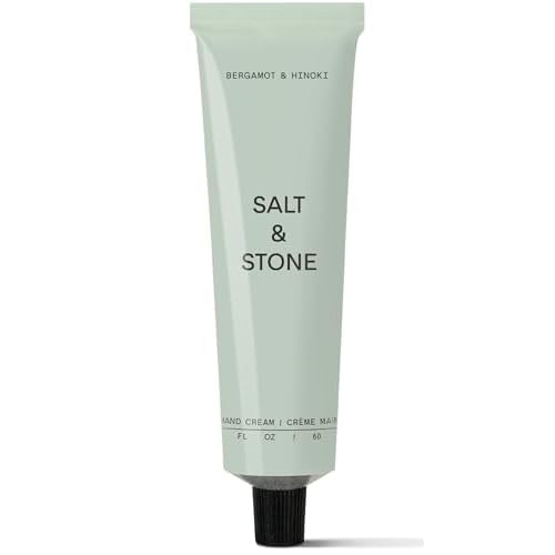 SALT & STONE Hand Cream | Hand Cream for Women & Men | Hydrates, Nourishes & Softens Skin | Restores Dry Cracked Hands | Fast-Absorbing | Cruelty-Free & Vegan (2 fl oz)