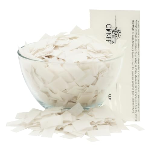 Image of Ultimate Confetti, Biodegradable Dissolving Rice Paper Confetti -Rectangular Flame-Resistant and Water-Soluble Paper Confetti for Cannon and Launcher use - Best for Celebrations - 1 lb, 16 oz