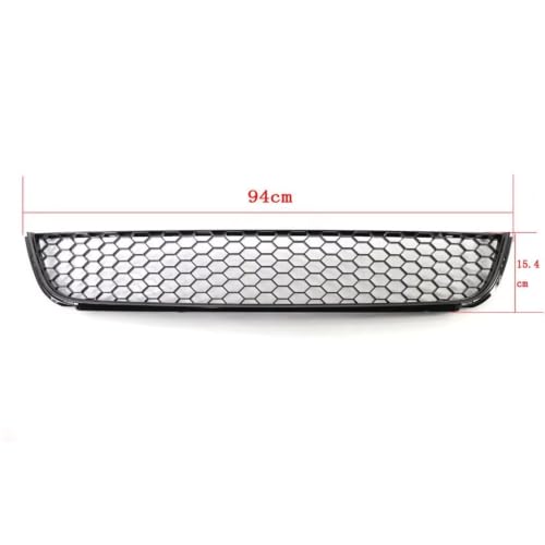 Calandre nid d'abeille pour Golf 6 au design noir brillant et finitions premium