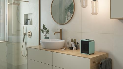 Olimpia Splendid - 99228 Termoventilatore - Caldo Cubic, compatto e sicuro con protezione IP21, Potenza 1800W - Immagine 1