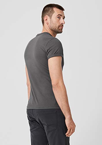 S.Oliver 28.906.32 2/376 T-Shirt, Grigio (Grey