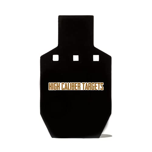 High Caliber AR500 Steel | C Zone - 7"x 12", 1/2" Thick | IPSC/IDPA Competition Targets - for Precision Practice(1/2", 3/8", 1/4", differen sizese)