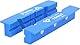 BRILLIANT TOOLS BT156940 Schraubstock-Schonbacken mit Nuten, 2-tlg., Kunststoff [Powered by KS TOOLS]