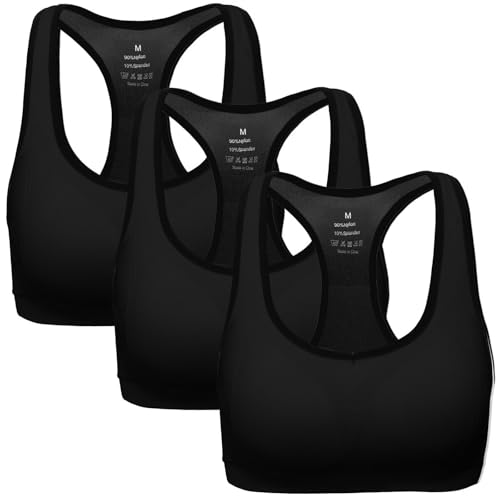 Image of MIRITY Women Racerback Sports Bras - High Impact Workout Gym Activewear Bra