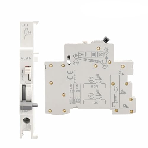 Disjoncteur MCB accessoire alarme SD avec contact auxiliaire AU9-OF