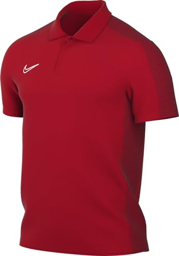 NIKE Short-Sleeve Polo M NK DF Acd23 Polo SS, University Red/Gym Red/White, DR1346-657, S