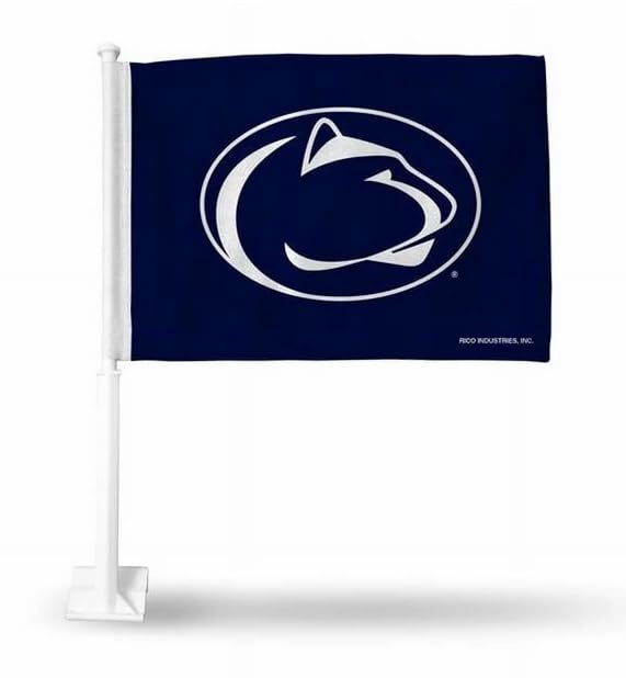 Rico Penn State Nittany Lions Licensed 11X14 Window Mount 2-Sided Car Flag