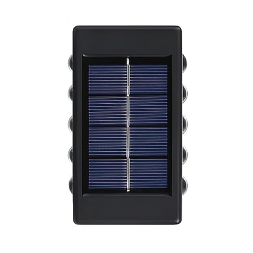 Luces solares al aire libre para iluminación y decoración de paredes en jardín y patio