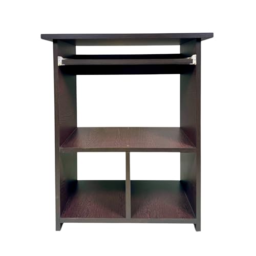Image of Purple Furniture ?? Engineered Wood Elite Home Office Computer Table,Study Desk,Writing Desk and Lap Desk for Students,Kids and Adults(Matte Finish,Wenge Colour,Do-It-Yourself,Small),61 Cm,74 Cm