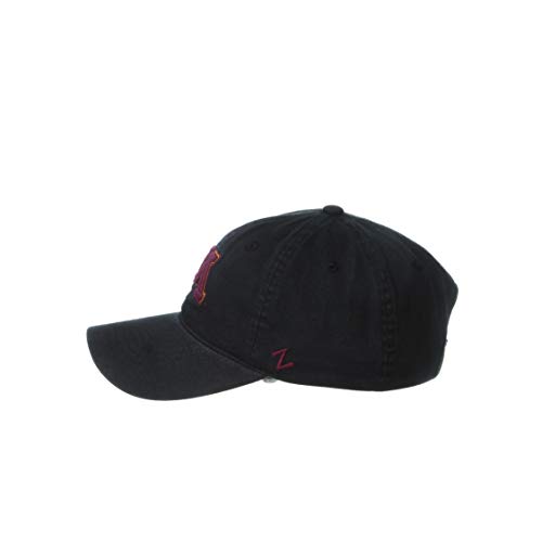 Gorra ajustable estándar para hombre Zephyr negra miniatura 6