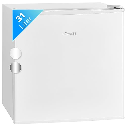 Bomann GB 341 freistehende Gefrierbox/geringer Energieverbrauch, Energieklasse A++ , wechselbarer Türanschlag, 4 Sterne-Gefrierraum, 51 cm Höhe, 31 Liter Gefrierteil, Kühlmittel R600a