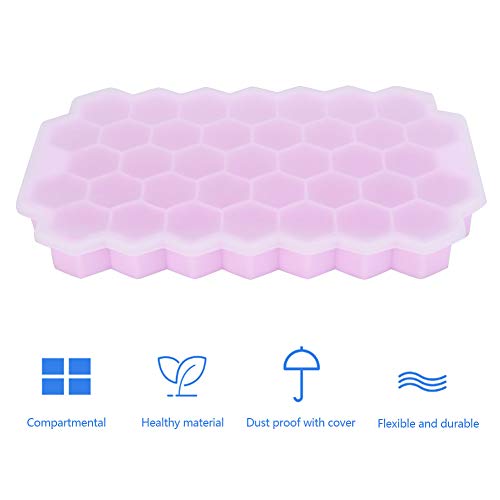 Molde de Silicona para Hielos de 37 cuadrículas miniatura 7