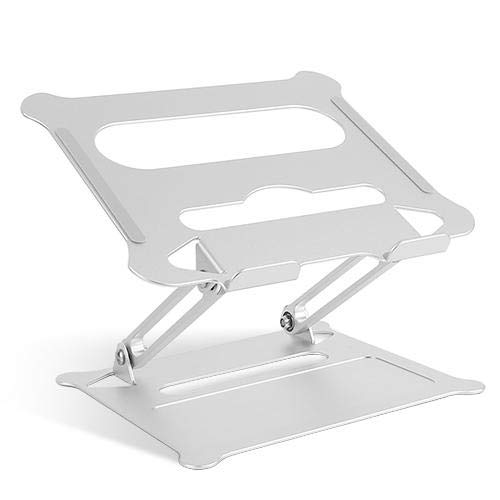 Soporte ajustable de aluminio para laptop negro miniatura 2