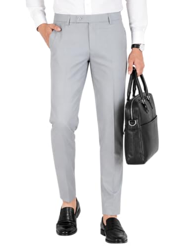 Image of SUNPOINT Formal Pants for Men Office Wear - Premium Regular Fit Formal Trouser for Men, Boys, Gents Bottom Formal wear for Office Meeting, Party, Gathering, Wedding