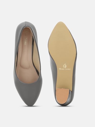 Image of Marc Loire Women's Block Heel Pump Shoes for Office, Party and Formal Occasions