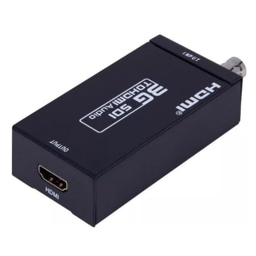 Conversor Sdi Para Hdmi Alta Definição Full Hd 3g Sdi