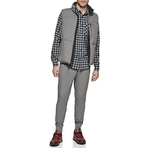 Image of BASS OUTDOOR Men's Quilted Glacier Hiking Puffer