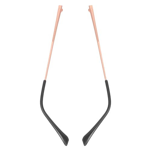 HOODANCOS 1 Pair Metal Glasses Temple Replacement Universal Fit Eyeglass Legs for Repair