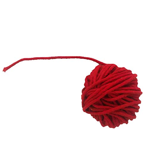 Hilo de Algodón Rojo 1 mm - 30 Metros miniatura 3