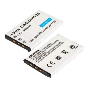 Buy Powerpak CNP20 Li-Ion Action Camera Battery 680mAh for Casio