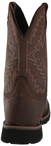 Wolverine Men's Rancher Arrow Waterproof Steel Toe Wellington Construction Boot3