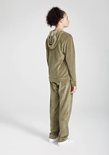 Jaqueta Fem Ziper Feminino , Oliva Medio , P