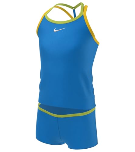 Nike girls Nike Swim Girls' Essential T-crossback Tankini Set