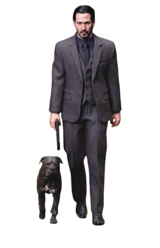 [AC] JND Studio 1/6 John Wick KJW-005C Action Figure Het Bare Body Costume Accessories Full Set