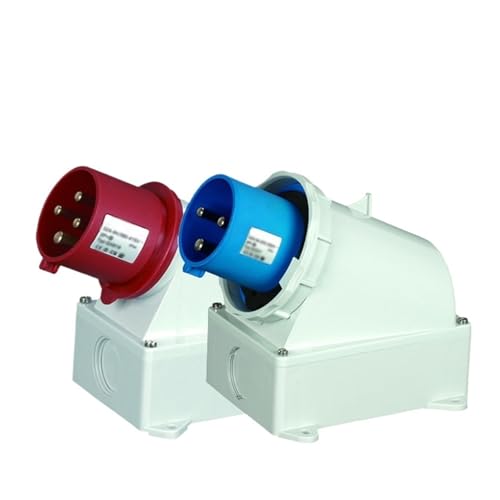 Conector impermeable industrial contra humedad y cortes eléctricos de superficie 32A