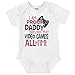 Proof Daddy Play Video Game All Time Cute Baby Clothes Xbox Romper Bodysuit