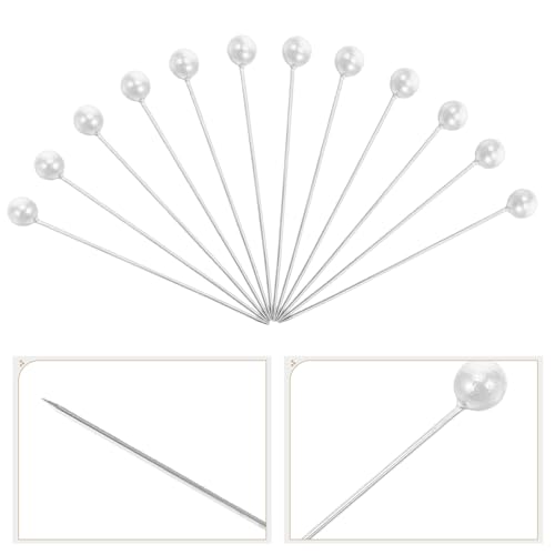 Épingles à couture longues tête perlée réutilisables avec rangement pour patchwork - 5