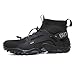 Hhhchpm Men's Hiking Shoes Slip-On Walking Shoes Breathable Sock Sneakers Men Athletic Trail Running Shoe Fashion Sneakers (Black,9.5)