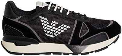 Emporio Armani Men Sneakers Nero 12 US | Image 3