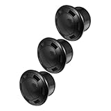 ULTECHNOVO 3 Pièces Sorties Air Rondes pour Climatisation de Camping Vis de Fixation Ventilation Pratique et Hygiénique pour Voiture Bus Rv et Atv