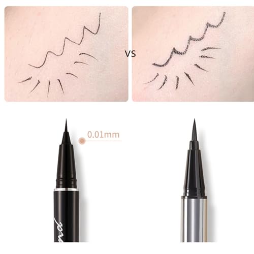 Delineador Líquido Waterproof Negro para Ojos miniatura 6