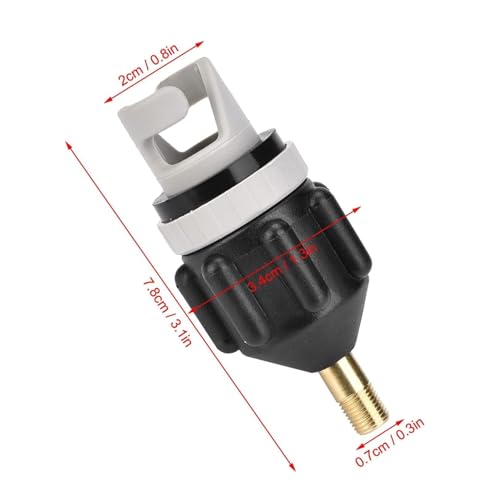 SUP-Pumpenadapter,Schlauchboot Ventiladapter,Ventil,Pumpenadapter Adapter,Ventiladapter,FüR Kompressor,Ventil Sup Pumpe,ZubehöR,Schlauchboot Boote,Aufblasbare,Stand Up,Paddle Board
