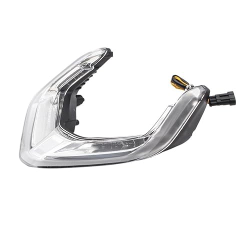 Feu arrière moto blanc avec clignotants intégrés aérodynamiques pour Panigale V4 S R