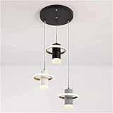 QHQQXN Chandeliers, Modernmalist Nordic Ledrsonality 3 Headsp Restaurant Bar Clothistore Cashier Counter Front Desk Decolights Light
