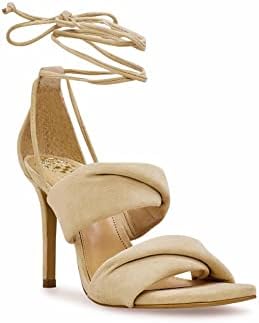 Vince Camuto Women's Andrequa High Heel Sandal Heeled, Tortilla, 9 | Image 1