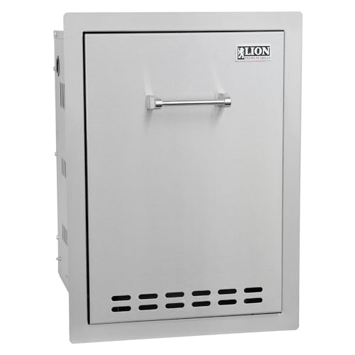 Lion 16-inch Roll-out Propane Tank/Trash Bin