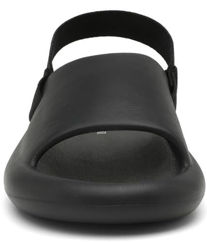 INMINPIN Toddler Boys Girls Slides Sandals Comfort Beach Pool Shower Slippers with Elastic Back Strap4