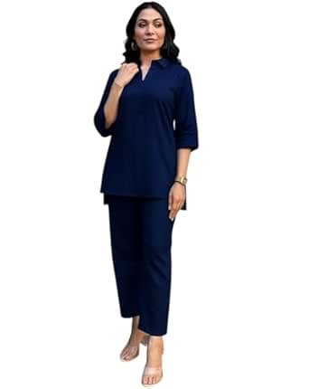 Buy Womens Designer Rubi Cotton Co-Ord Set for Women | 3/4 Sleeve