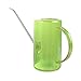 Gatuida Annaffiatoio Portatile Verde Trasparente con Bocca Lunga Acciaio Inossidabile Capacità per Giardino e Piante Contenitore Ergonomico Antiscivolo per Uso Domestico e Ufficio immagine