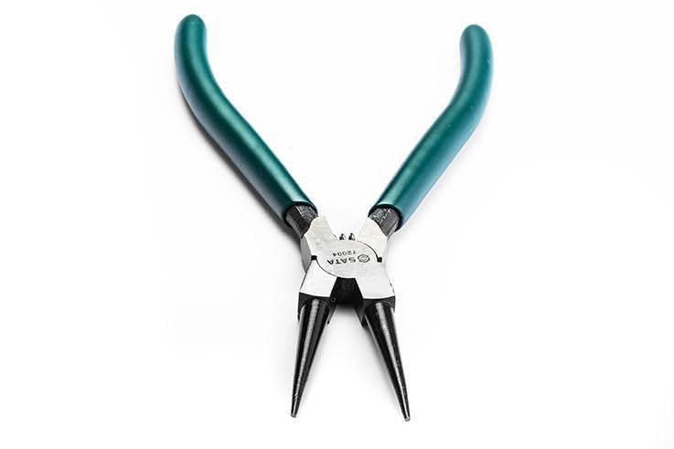 SATA ST72004ST 7-Inch 12-65MM Snap Ring Pliers Internal Close Straight with CR-V Steel body, Black, 7"/177,8mm 12-65mm - Image 3