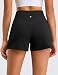 BAYDI Clouduxi Damen Shorts mit Taschen lockere High Waist Freizeitshorts weiche Kurze Sporthose für Alltag Lounge Spaziergang und leichtes Training